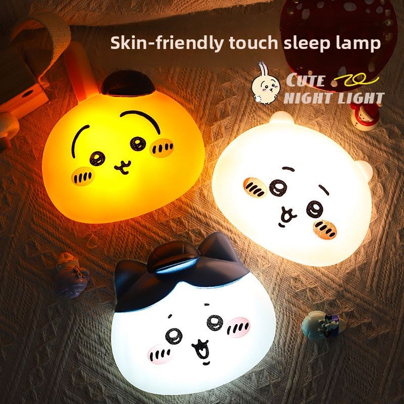 Room Decor Lighting Lamp - jiyi Cute Cartoon Tap Light Hachiware