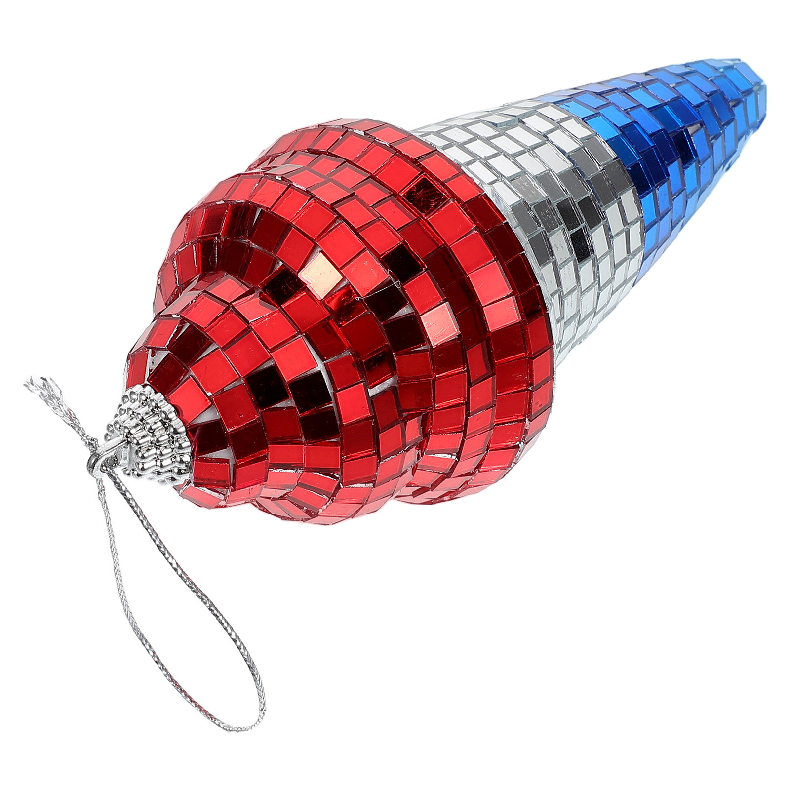 Disco Ball Mirror - Ice Cream Shaped Retro Disco Ball