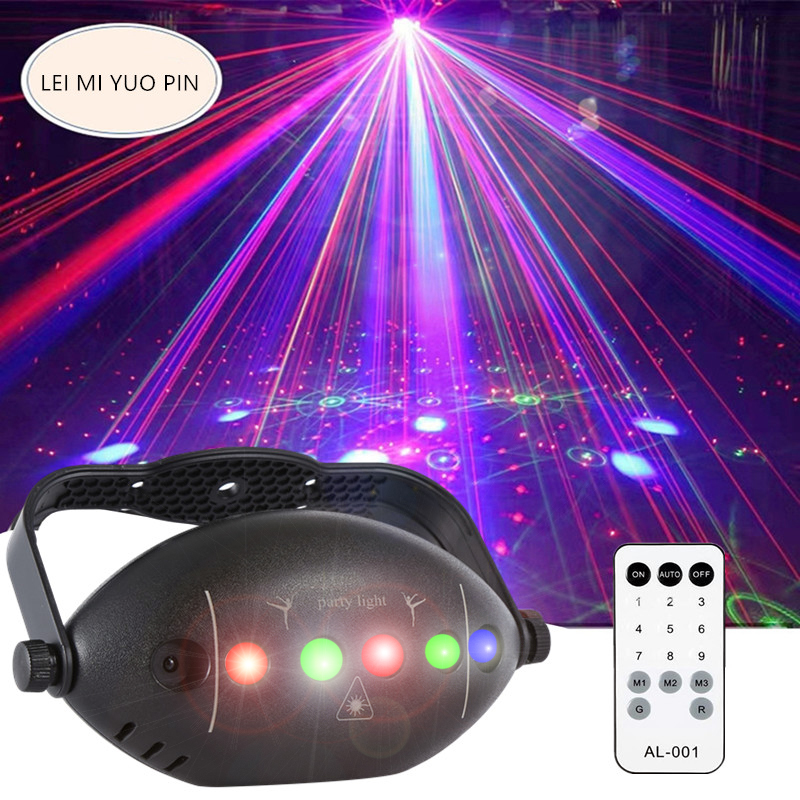 RGB Disco Lights Stage DJ Part - Lighting Effect Home Decor ulasan dan harga