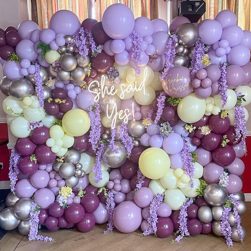 Light Purple Latex Balloon 5-1 - Decor Lighting Pack ulasan dan harga