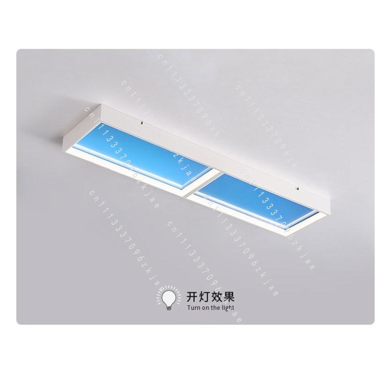 Modern Ultra Clear Sky LED Flu - Lighting Effect Home Decor ulasan dan harga