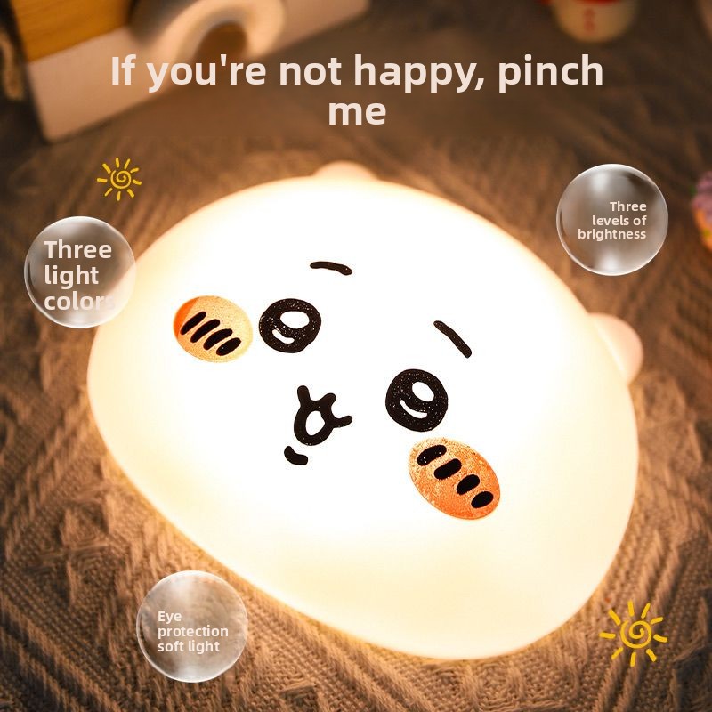 jiyi Cute Cartoon Tap Light Ha - Room Decor Lighting Lamp ulasan dan harga