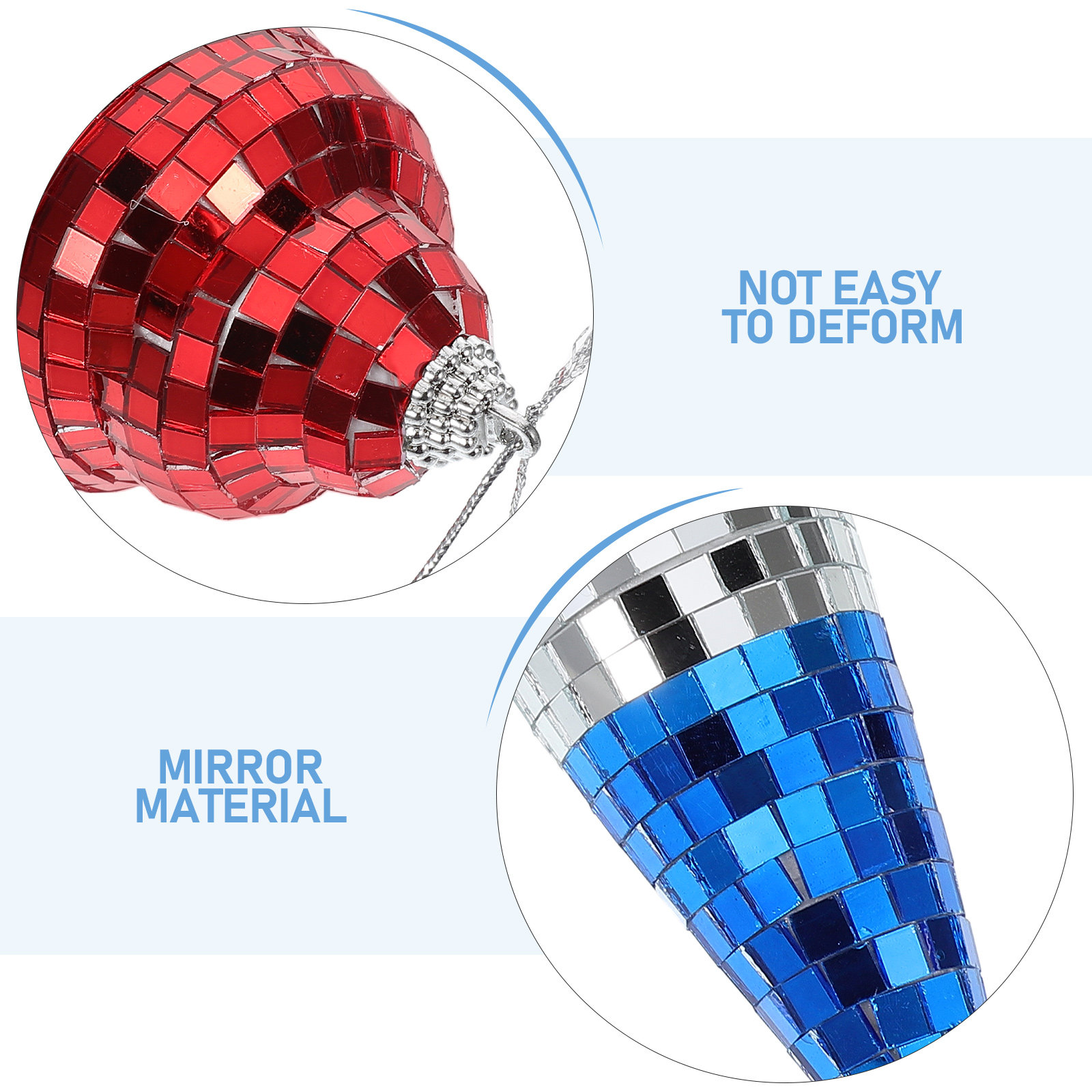 Ice Cream Disco Ball Hanging D - Disco Ball Mirror ulasan dan harga