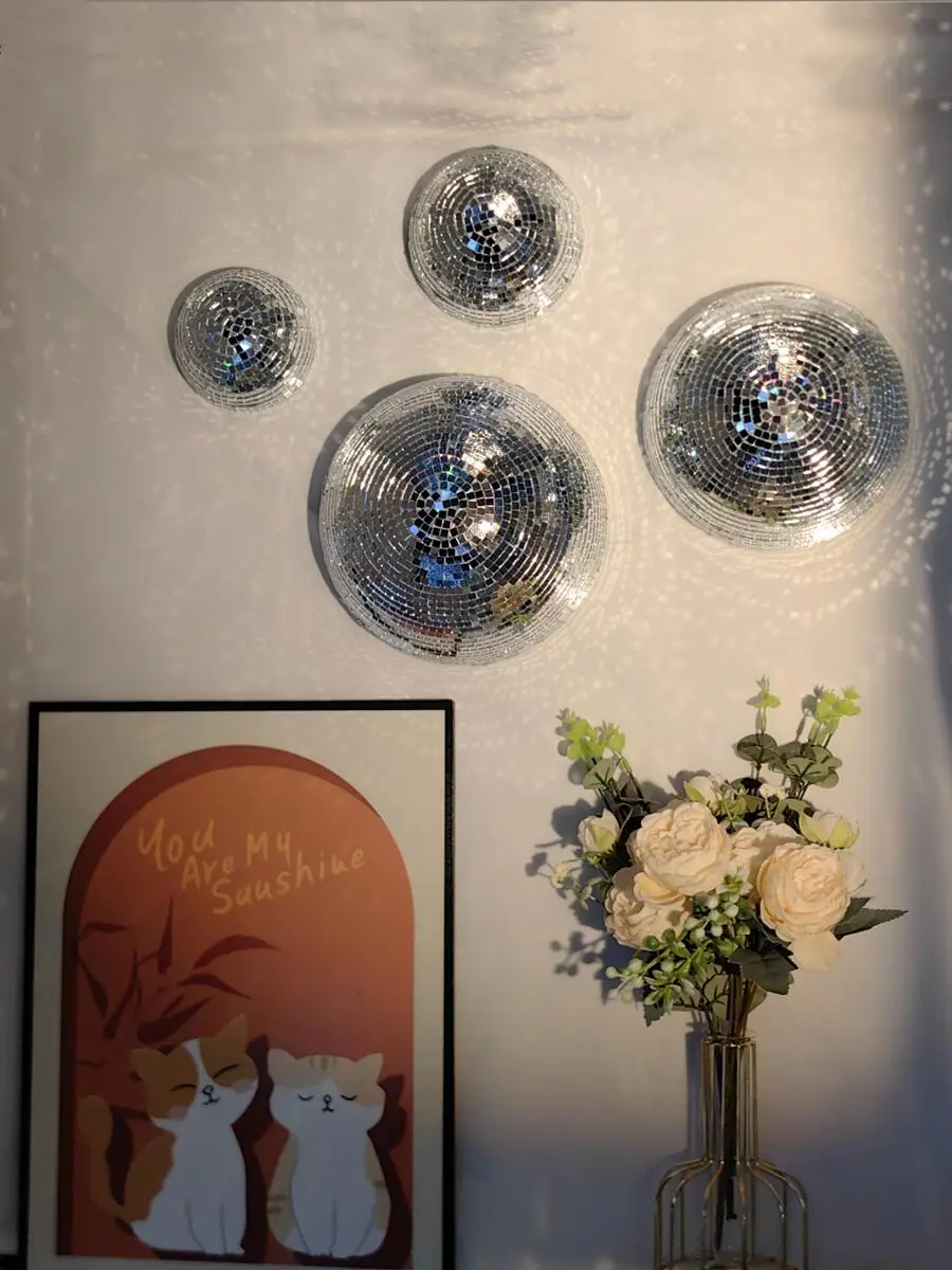 New Wall Disco Ball Mirrored D - Disco Ball Mirror ulasan dan harga