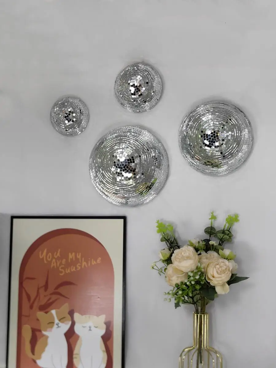 New Wall Disco Ball Mirrored D - Disco Ball Mirror ulasan dan harga