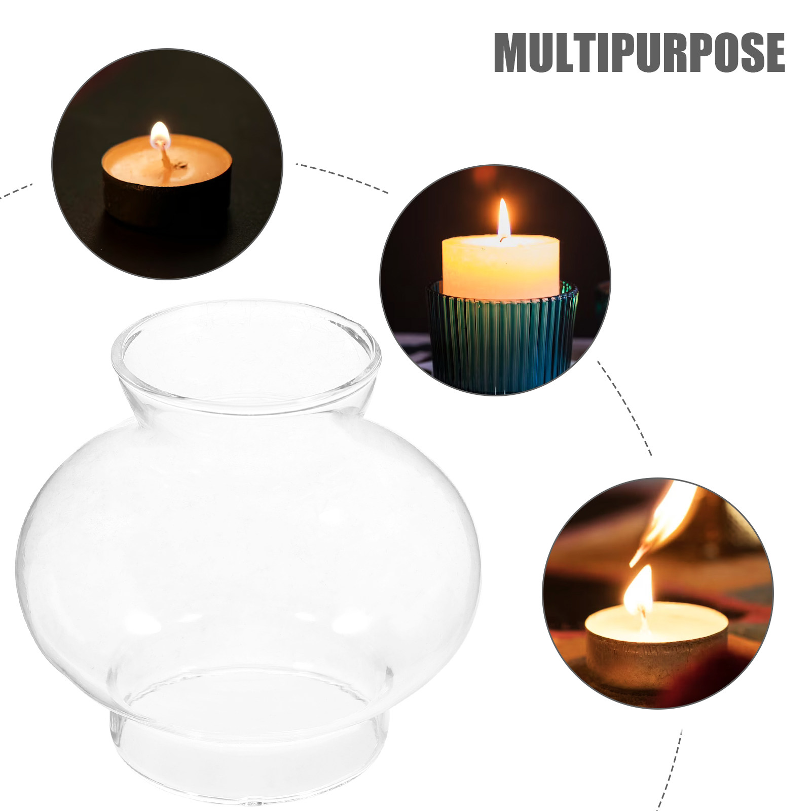 Retro Clear Glass Lampshade fo - Room Decor Lighting Lamp ulasan dan harga