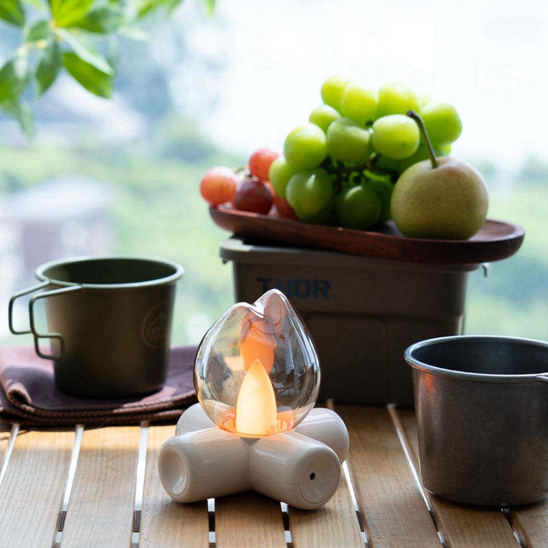 LED Flame Fire Light Bulb Beds - Lighting Effect Home Decor ulasan dan harga