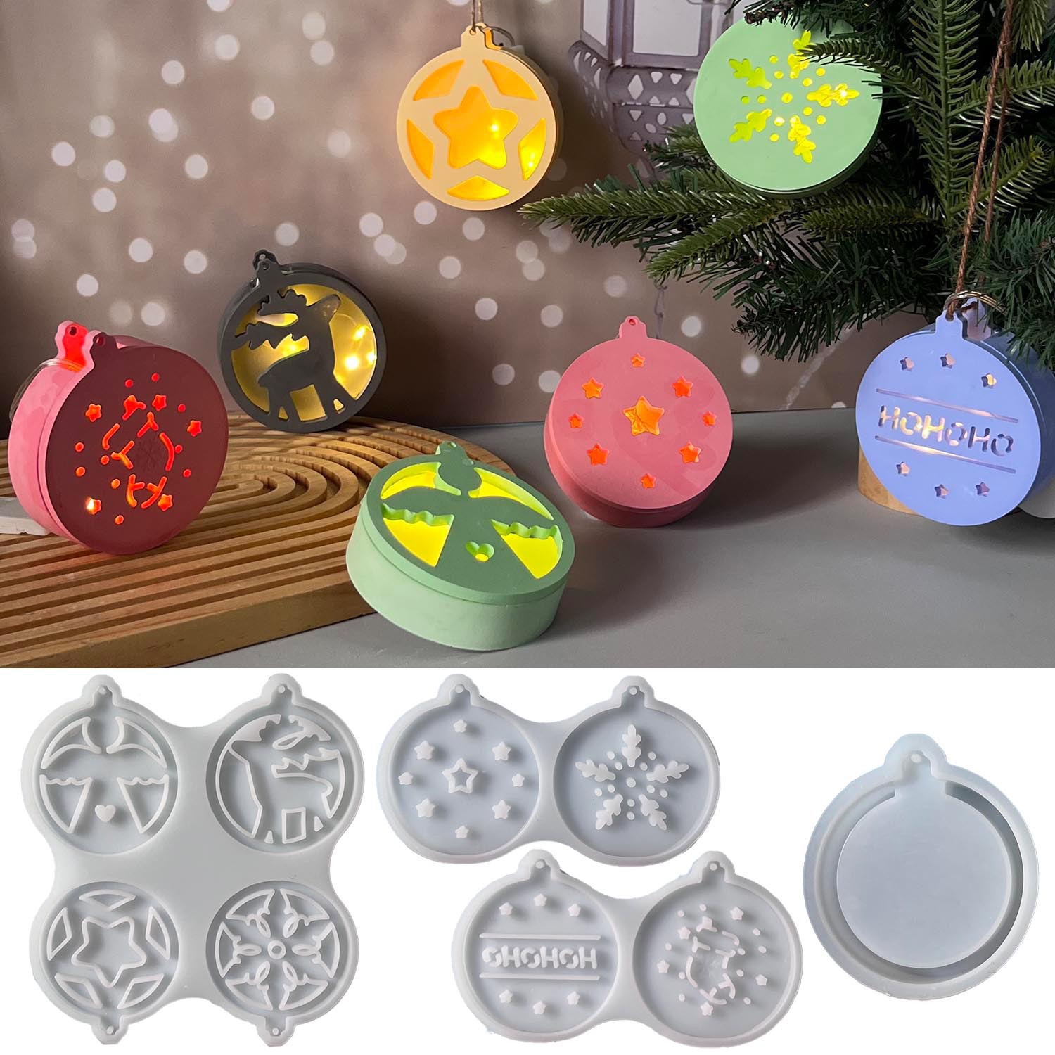 Christmas Series Night Light P - Pendant Lighting Christmas Decor ulasan dan harga