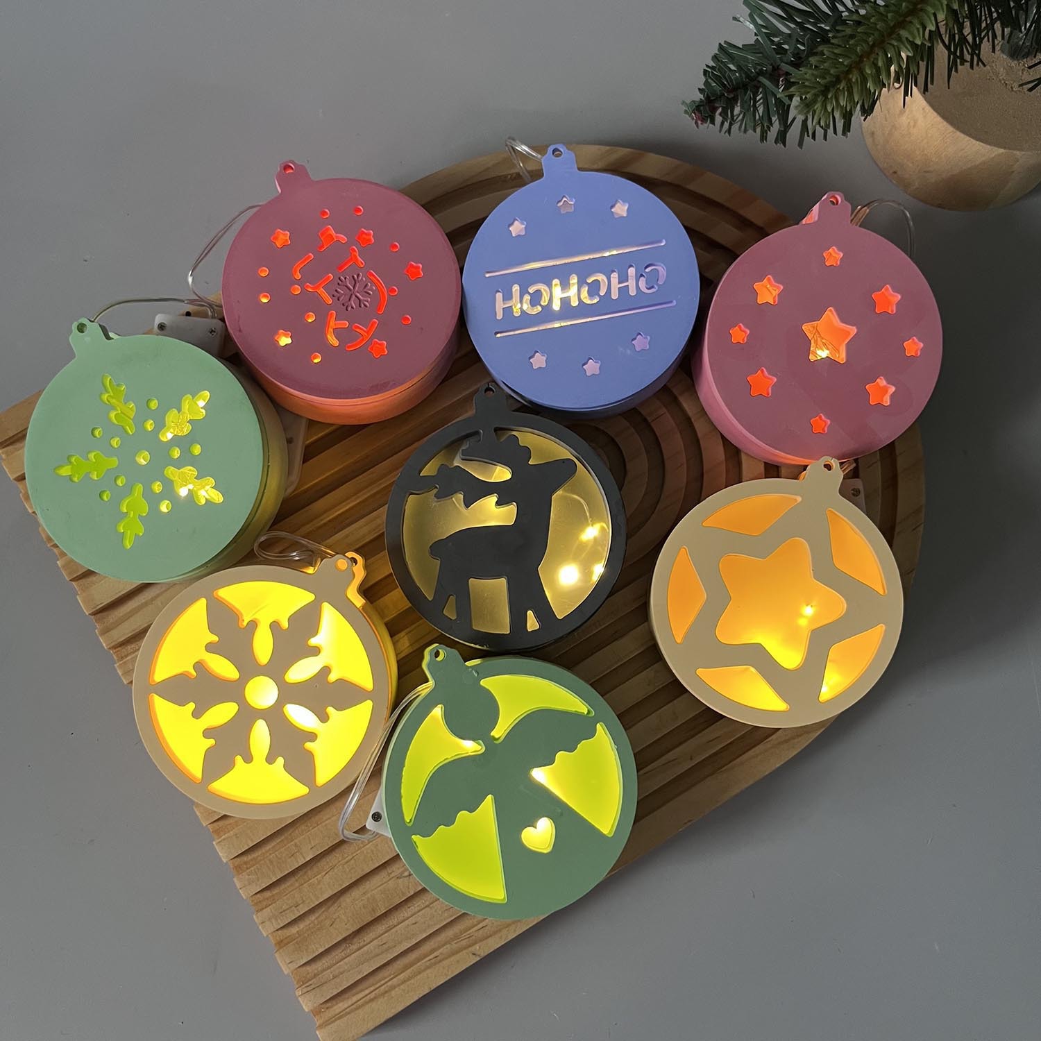 Christmas Series Night Light P - Pendant Lighting Christmas Decor ulasan dan harga