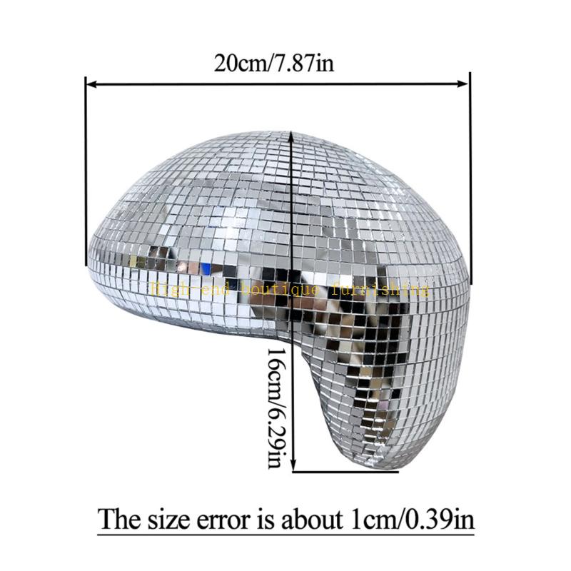 L9NB Shelf Accent Melting Mirr - Disco Ball Mirror ulasan dan harga
