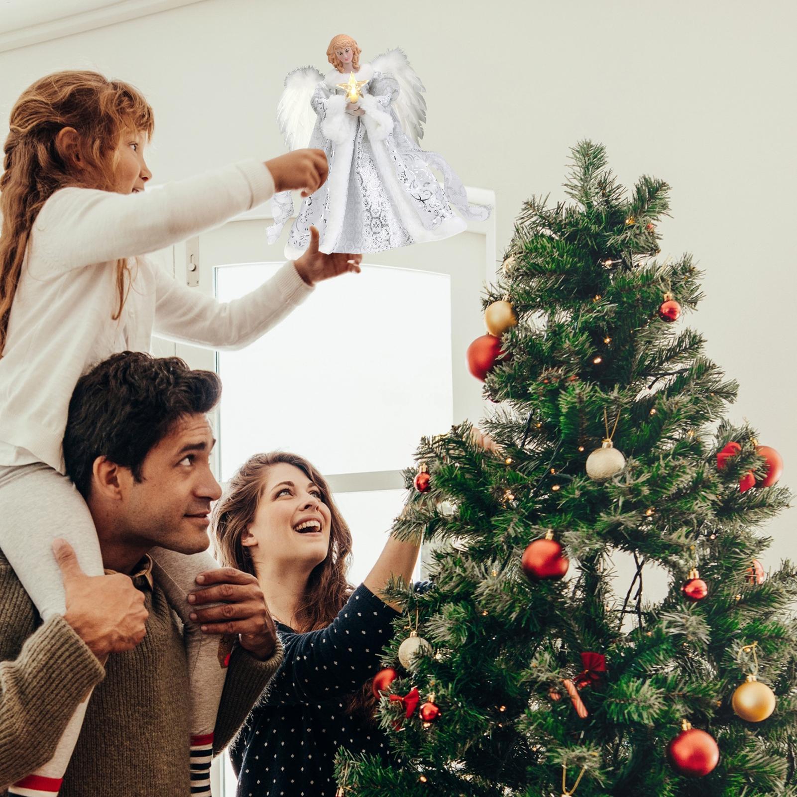 Christmas Tree Angel Decoratio - Pendant Lighting Christmas Decor ulasan dan harga