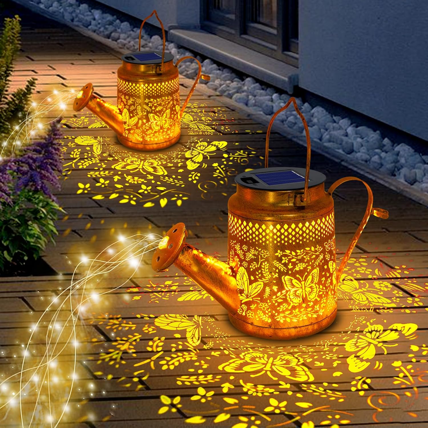 2 Pack Big Solar Butterfly Wat - Decor Lighting Pack ulasan dan harga