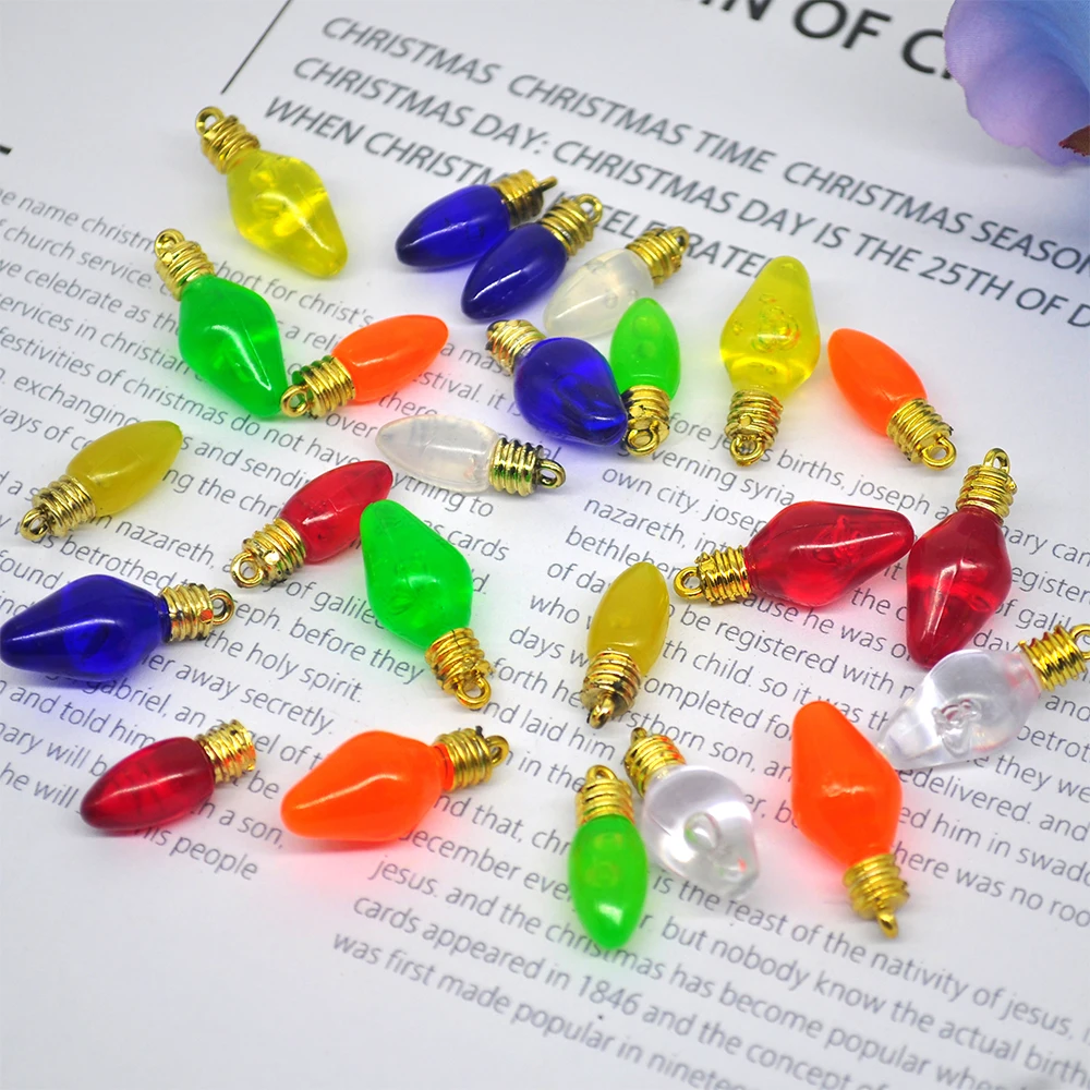 10PCS Christmas Tree Decoratio - Pendant Lighting Christmas Decor ulasan dan harga