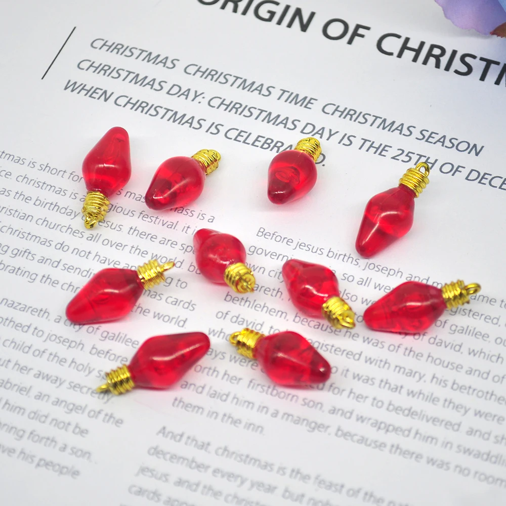 10PCS Christmas Tree Decoratio - Pendant Lighting Christmas Decor ulasan dan harga