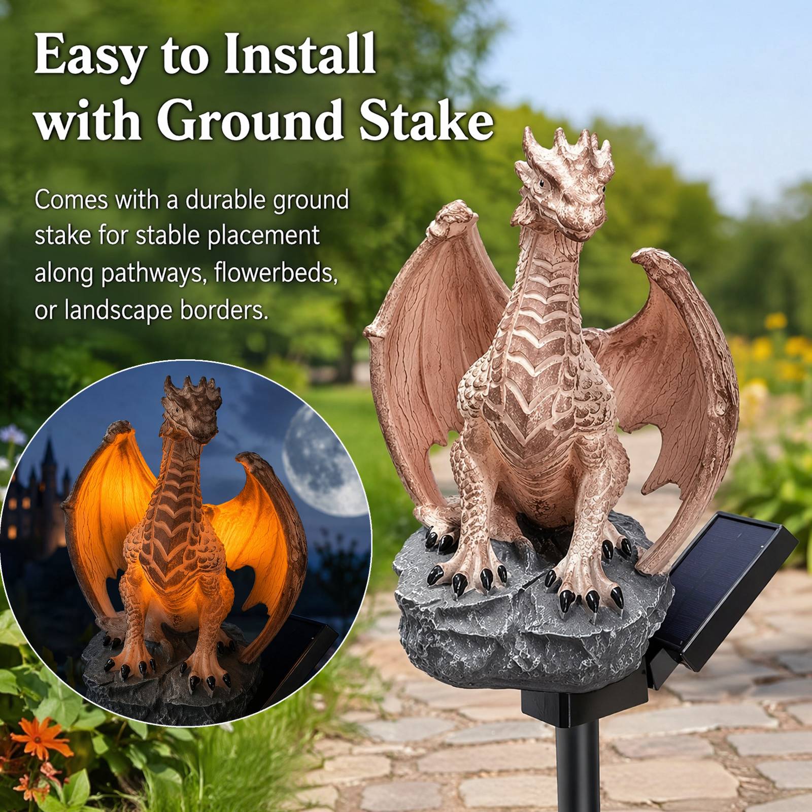 Dragon Figurine Night Light So - Unique Lighting Decor ulasan dan harga