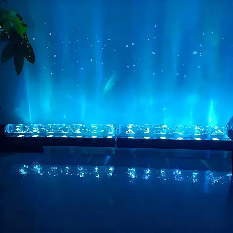 Smart 3D Wall Wash Flame Proje - Room Decor Lighting Lamp ulasan dan harga