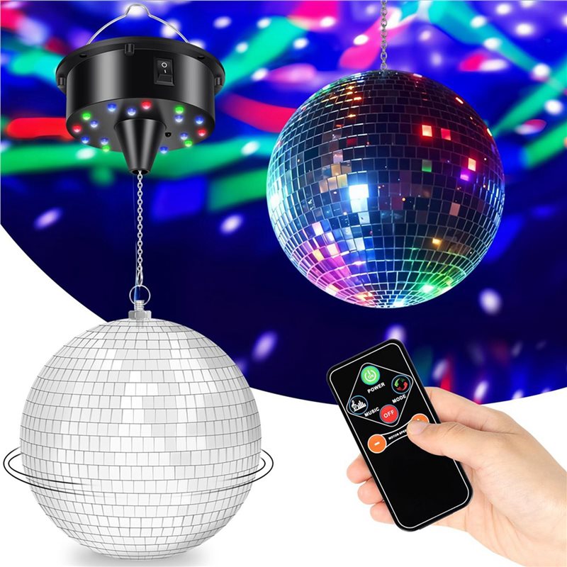 AT41 2 Set 7.8 Inch Hanging Di - Disco Ball Mirror ulasan dan harga