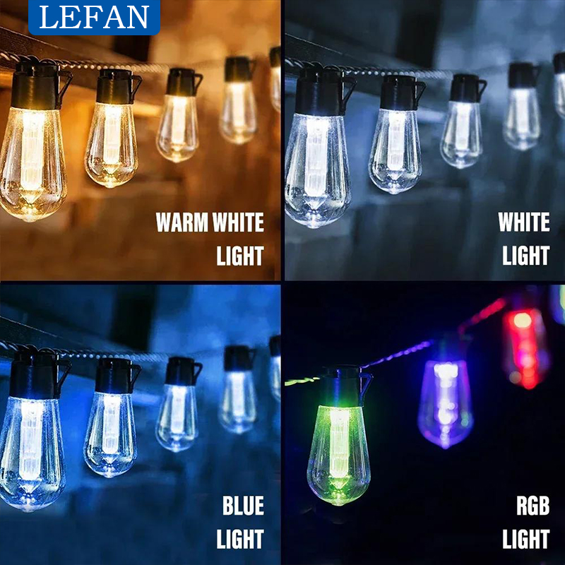 Solar Powered Led Outdoor Stri - Pendant Lighting Christmas Decor ulasan dan harga