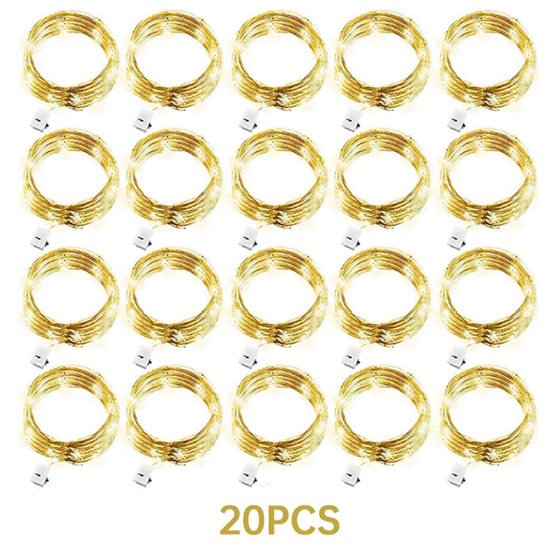 20 Pack String Fairy Lights 20 - Decor Lighting Pack ulasan dan harga