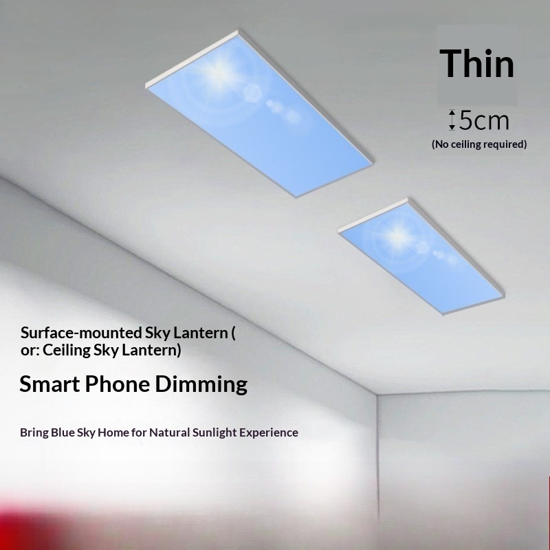 Modern Acrylic Ultra Thin Smar - Lighting Effect Home Decor ulasan dan harga