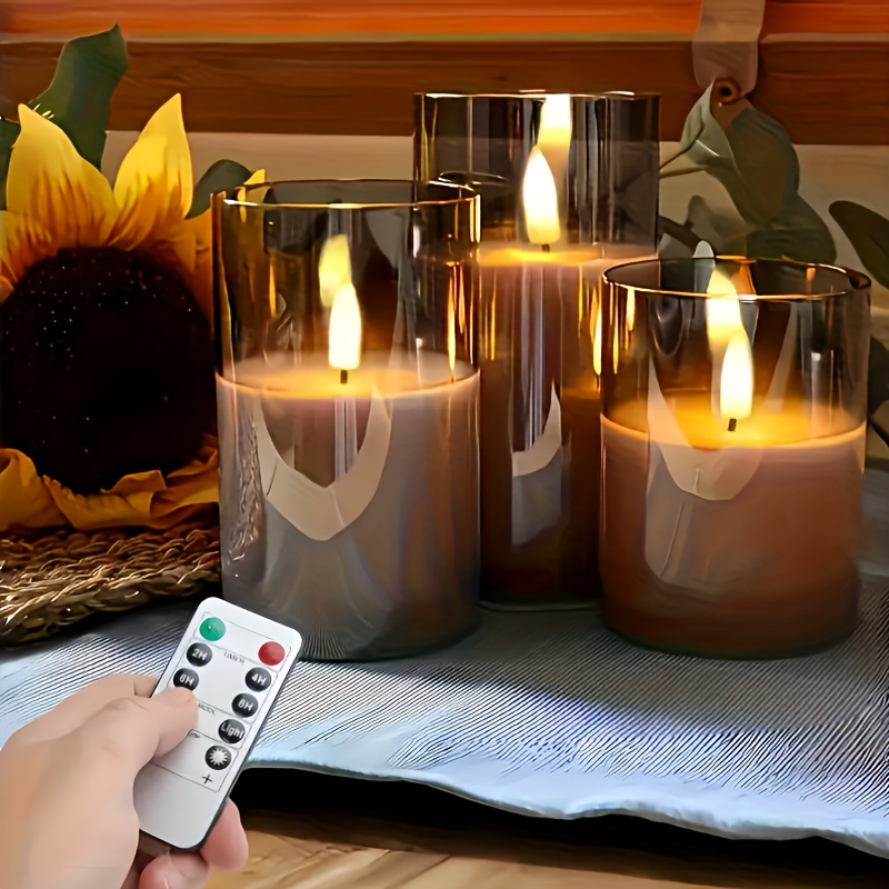 3 Pack Rechargeable Pillar Fak - Decor Lighting Pack ulasan dan harga