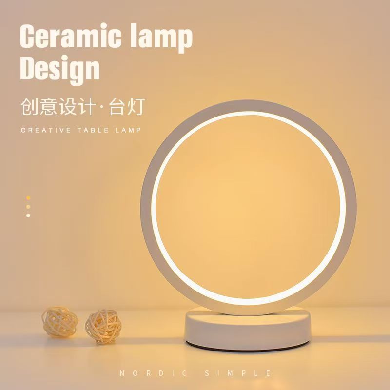 20CM LED Simple Circular Ring  - Room Decor Lighting Lamp ulasan dan harga