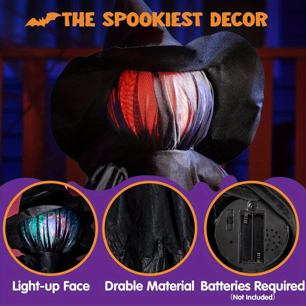3 Pack 51'' Halloween Witch De - Decor Lighting Pack ulasan dan harga