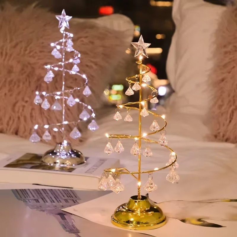 Christmas LED Crystal Christma - Pendant Lighting Christmas Decor ulasan dan harga