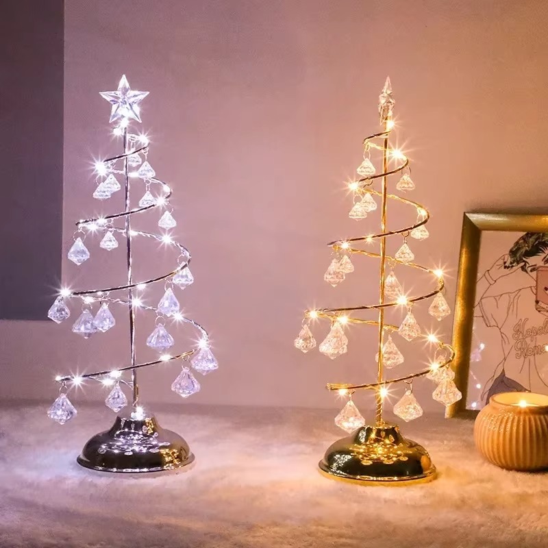 Christmas LED Crystal Christma - Pendant Lighting Christmas Decor ulasan dan harga