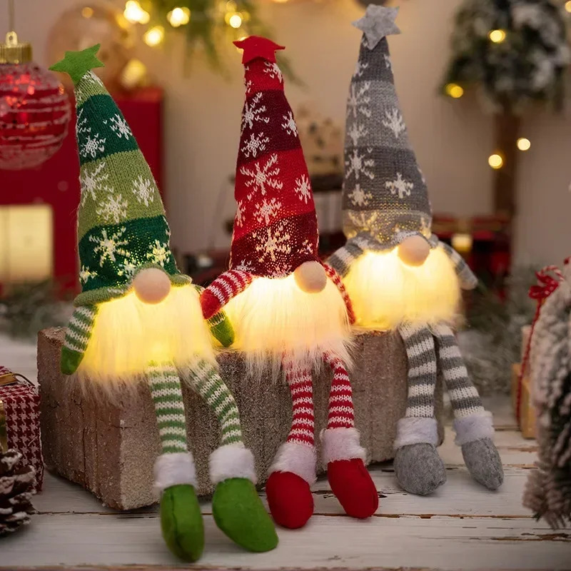 Christmas Faceless Doll Gnome  - Pendant Lighting Christmas Decor ulasan dan harga