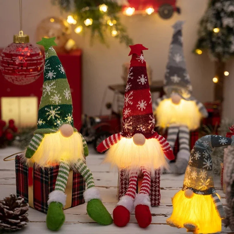 Christmas Faceless Doll Gnome  - Pendant Lighting Christmas Decor ulasan dan harga