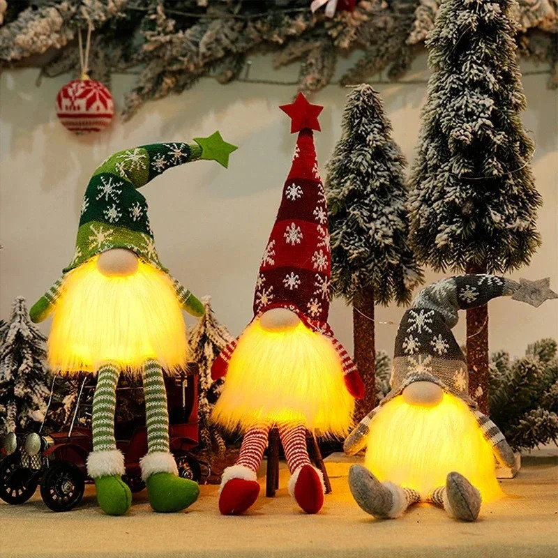 Christmas Faceless Doll Gnome  - Pendant Lighting Christmas Decor ulasan dan harga