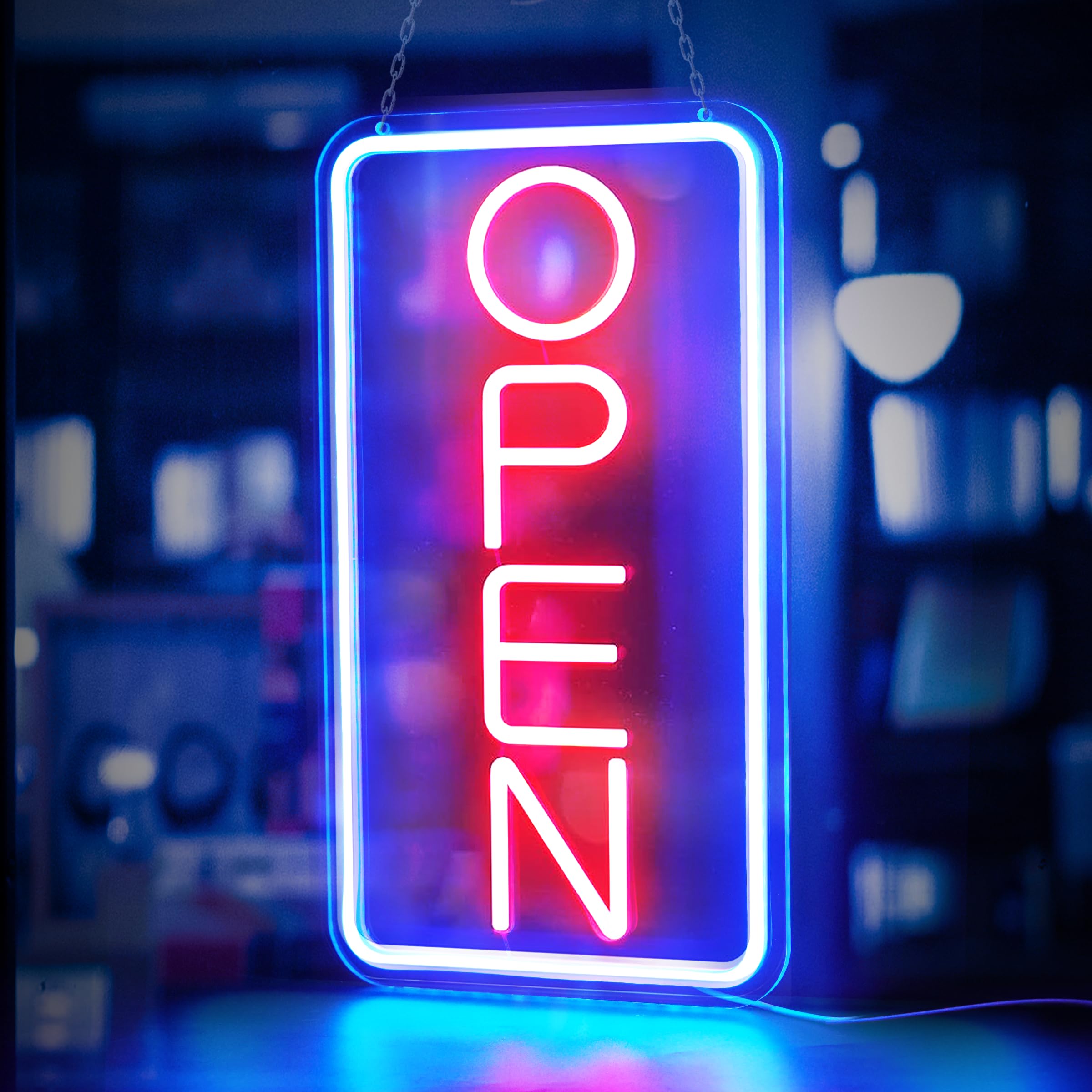 LED Neon Open Sign, Business H - Decor Lighting Opening Hours ulasan dan harga