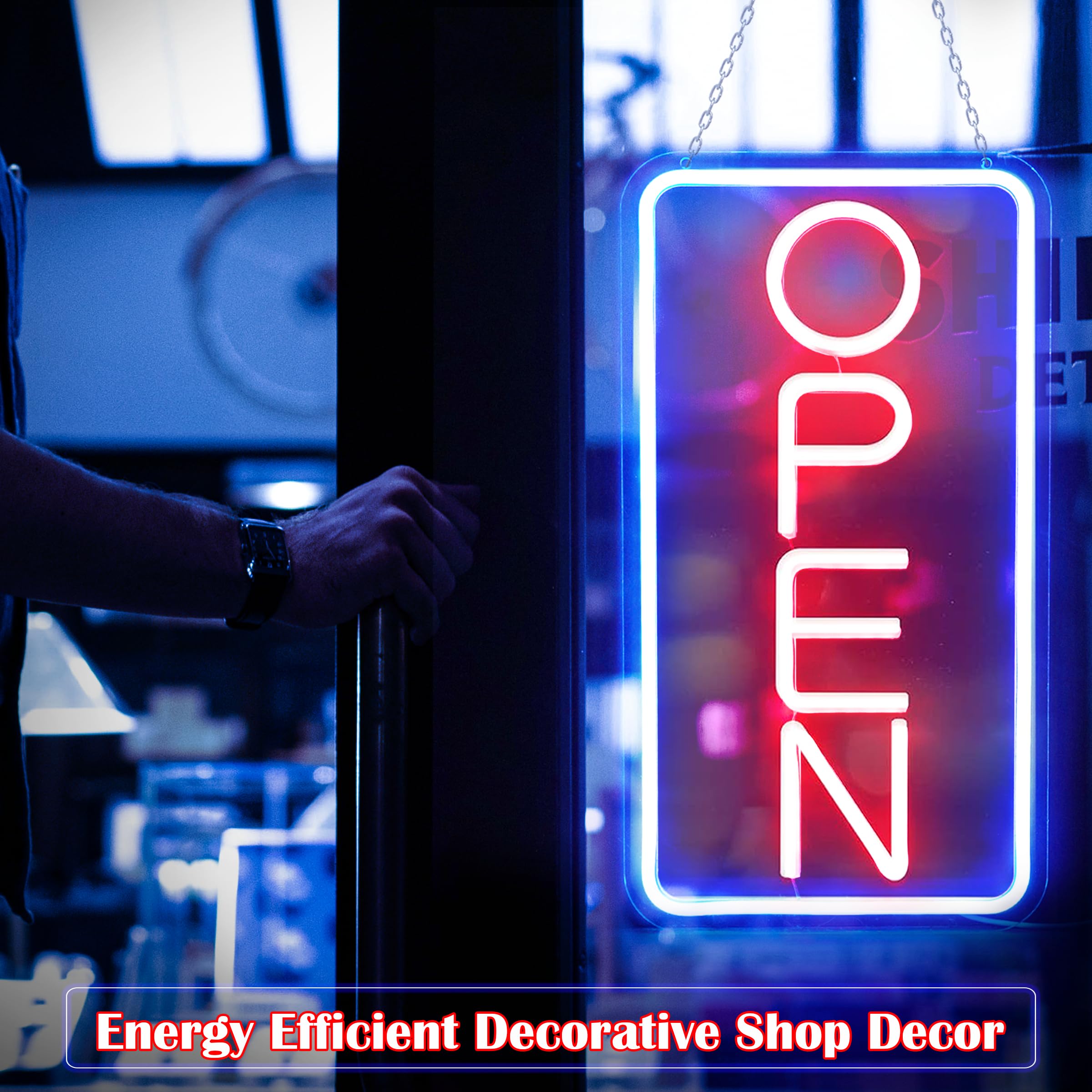 LED Neon Open Sign, Business H - Decor Lighting Opening Hours ulasan dan harga