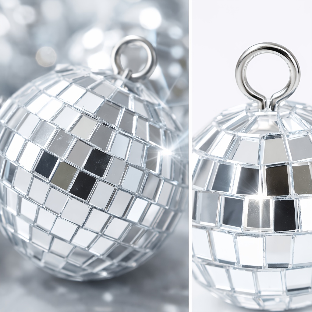 12pcs Mini Disco Mirror Balls- - Disco Ball Mirror ulasan dan harga