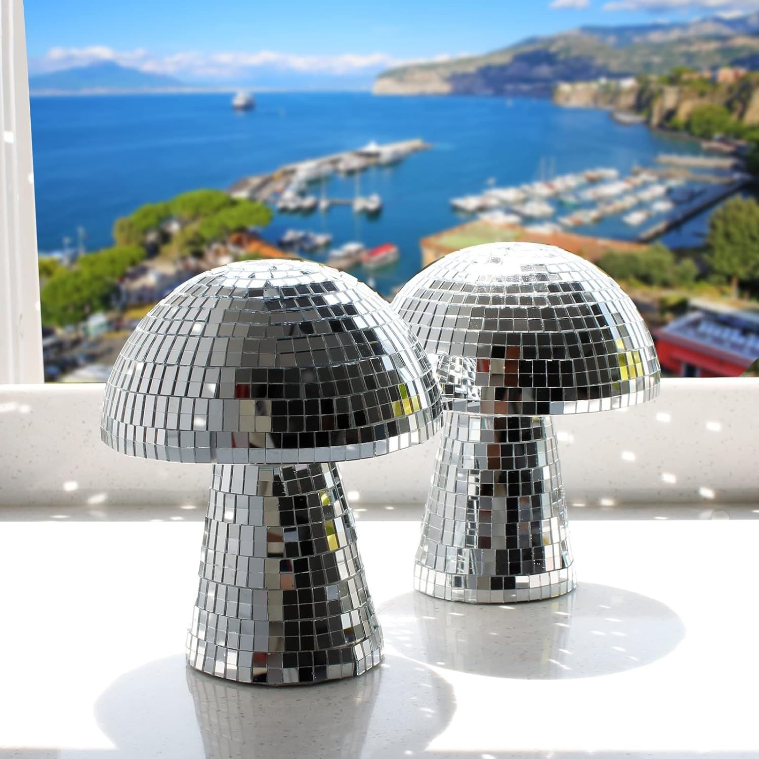Mushroom Disco Ball Mirrored G - Disco Ball Mirror ulasan dan harga