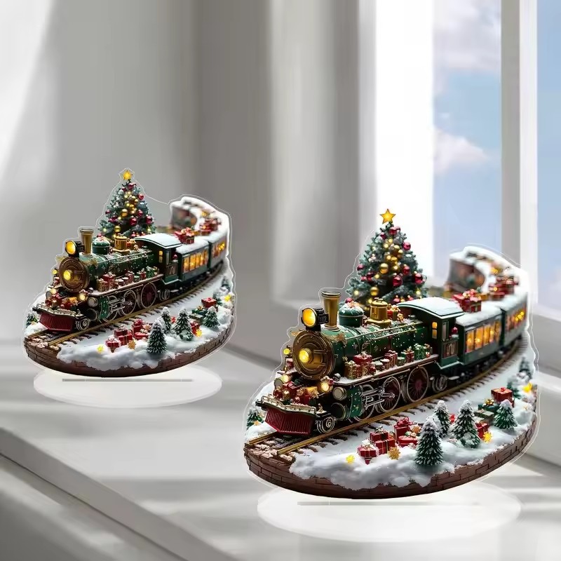 Unique Christmas Village House - Unique Lighting Decor ulasan dan harga