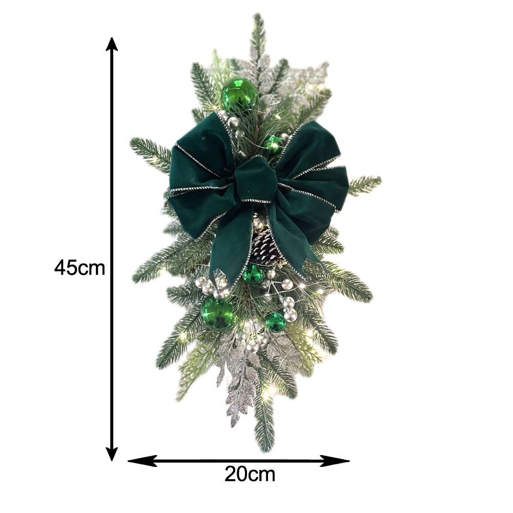 Christmas Swag Wreath Pendants - Pendant Lighting Christmas Decor ulasan dan harga