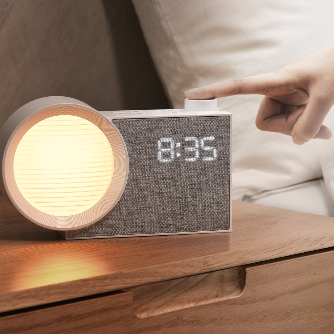 WILIT LED Night Light Alarm Cl - Room Decor Lighting Lamp ulasan dan harga