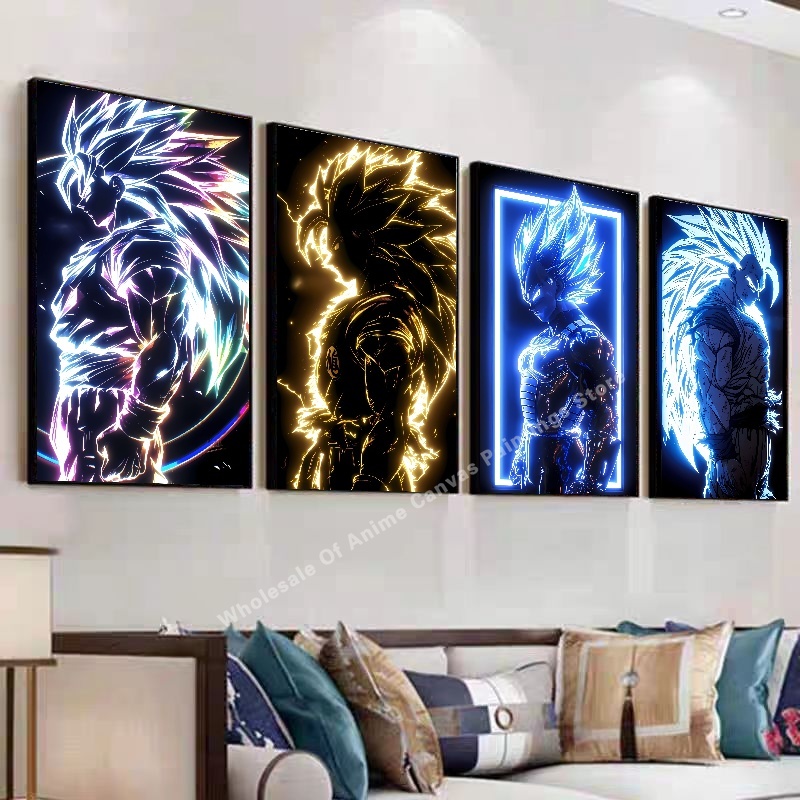 Anime Dragon Ball Wukong Neon  - Lighting Effect Home Decor ulasan dan harga