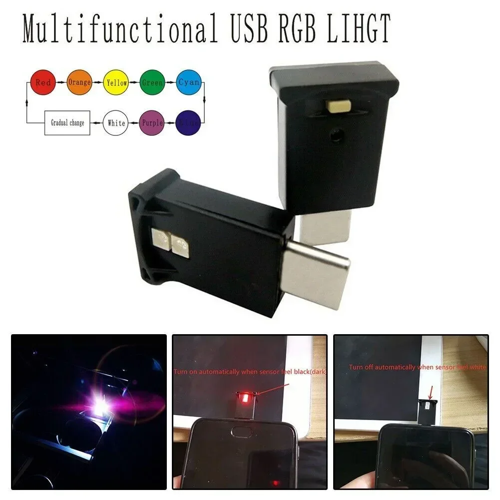Mini USB-C Type-C LED Night Li - Lighting Decor Inc ulasan dan harga