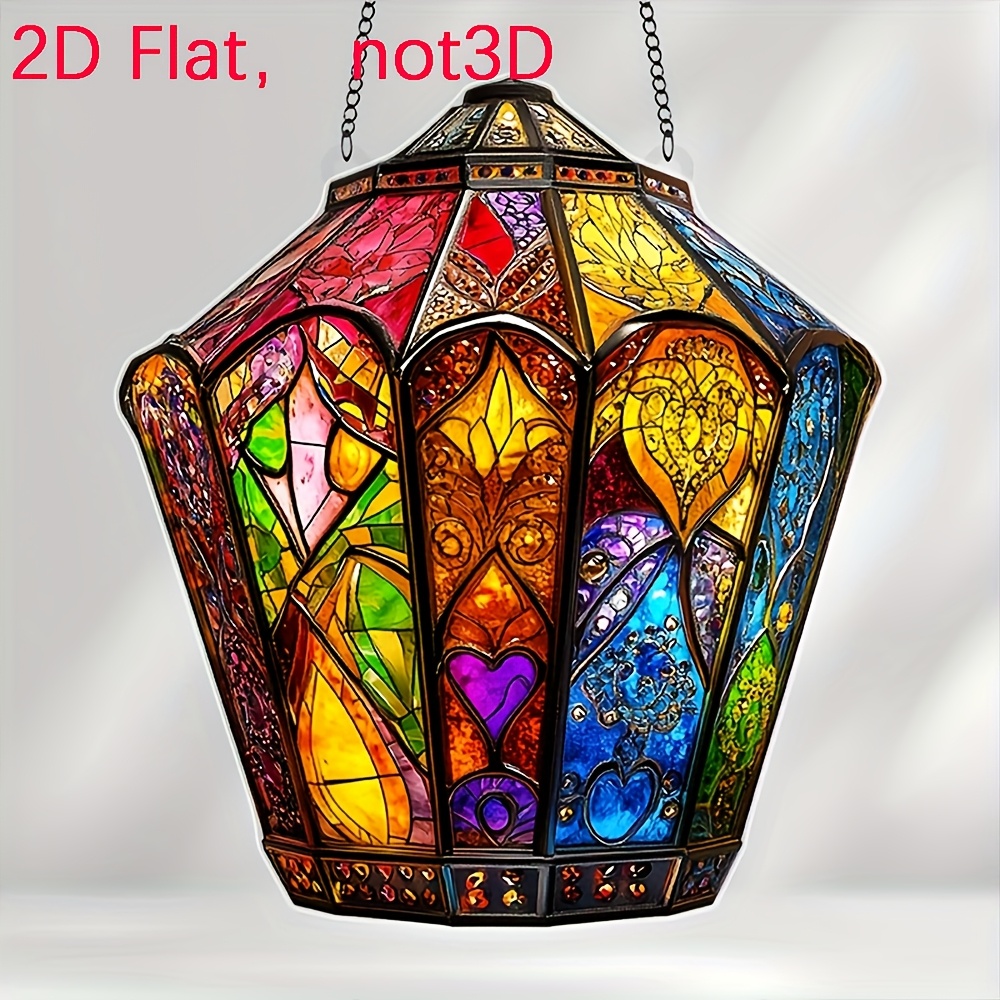 Bohemian-style Lantern 2D Acry - Unique Lighting Decor ulasan dan harga