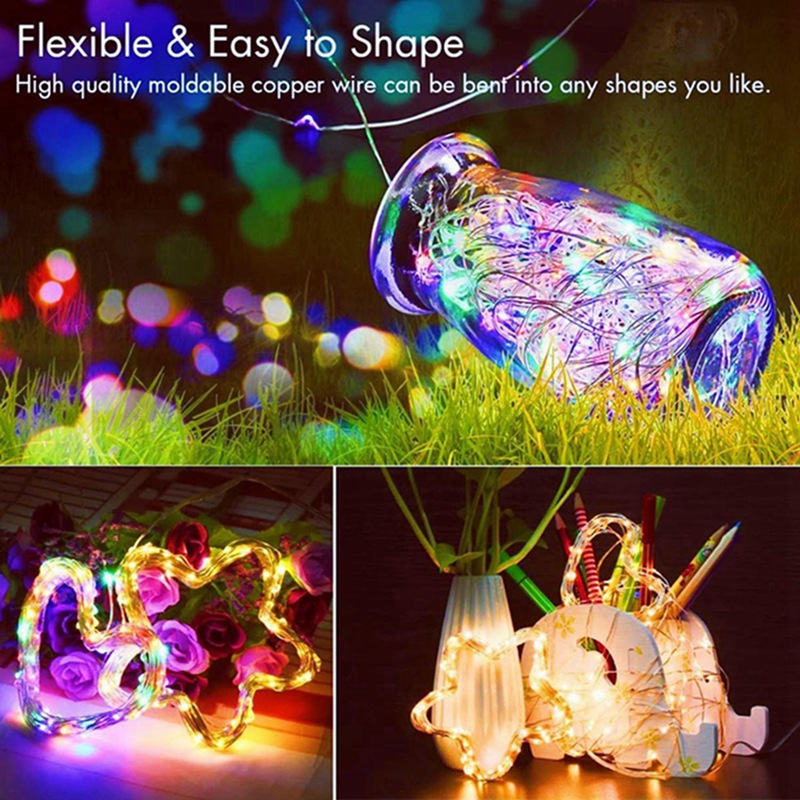 20 Pack 2M 20LED Silver Copper - Decor Lighting Pack ulasan dan harga