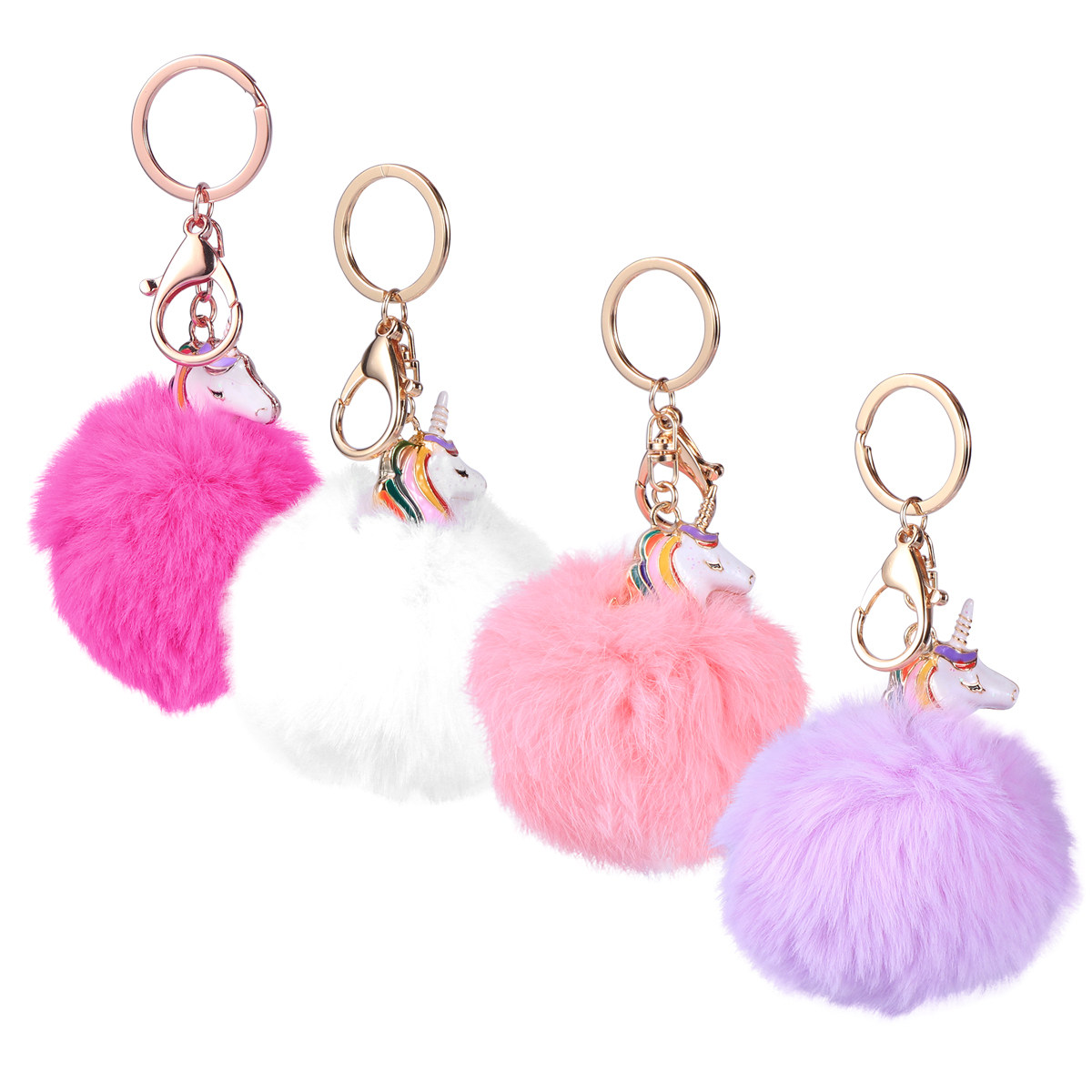 Unicorn Keychain Light Purple  - Unique Lighting Decor ulasan dan harga